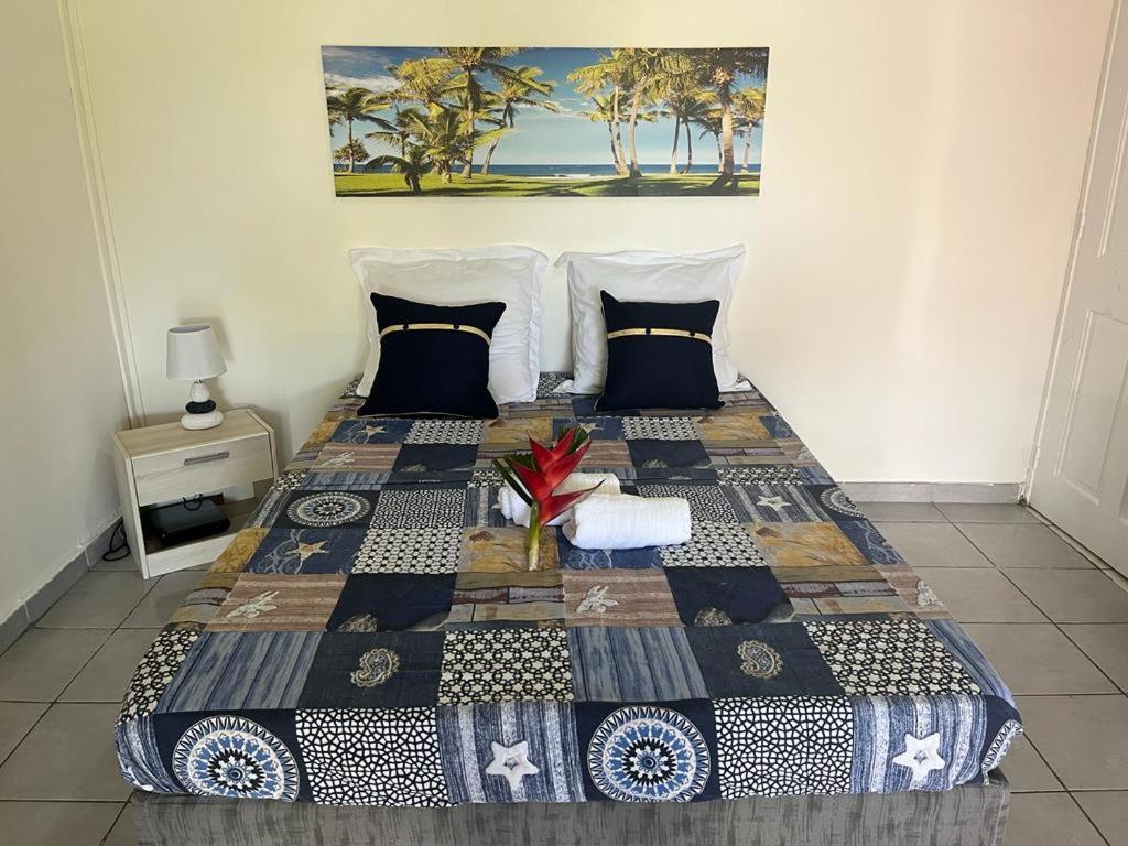 Agreable Appartement En Rez-De-Jardin A 450M De La Mer Sainte-Anne Buitenkant foto